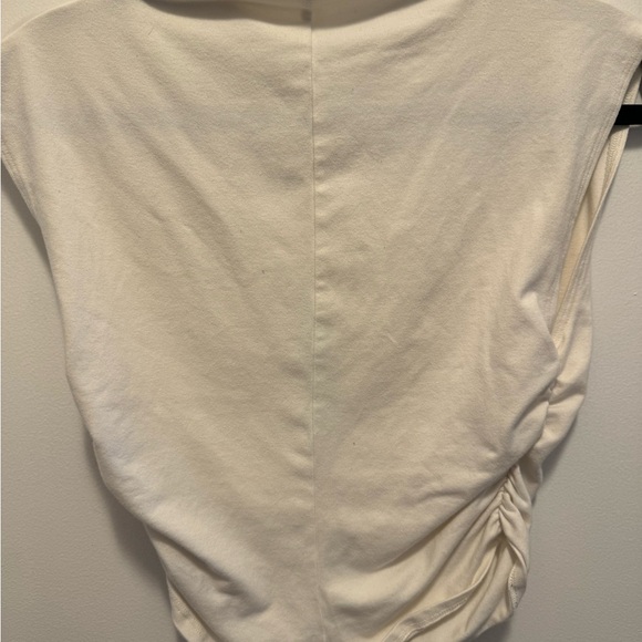 Reformation Lindy Knit Tank Top M Cream White - Picture 4 of 5